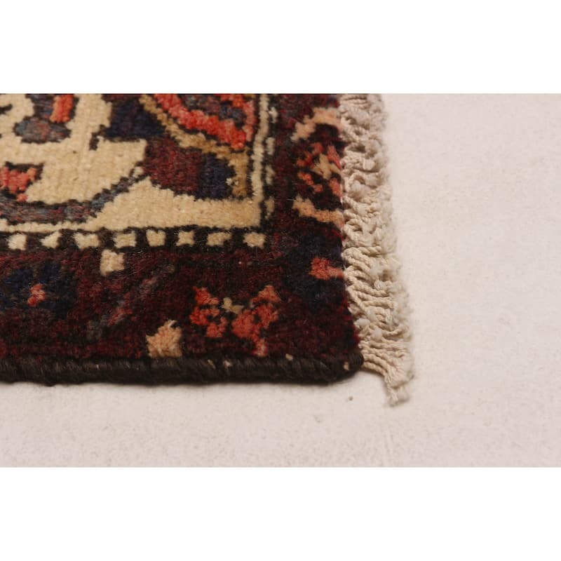 ECARPETGALLERY Hand-knotted Kayseri Vintage Red Wool Rug - 5'2 x 9'8