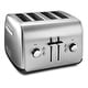 preview thumbnail 2 of 1, KitchenAid 4-Slice Toaster with Manual High-Lift Lever