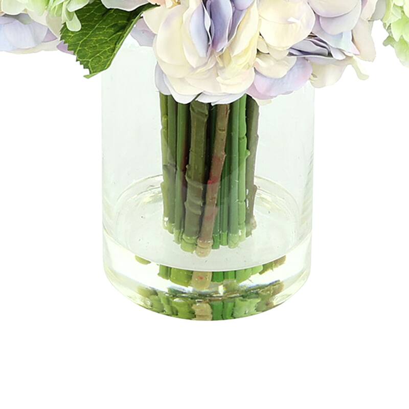Hydrangea, Lilac and Delphinium Arrangement - 29