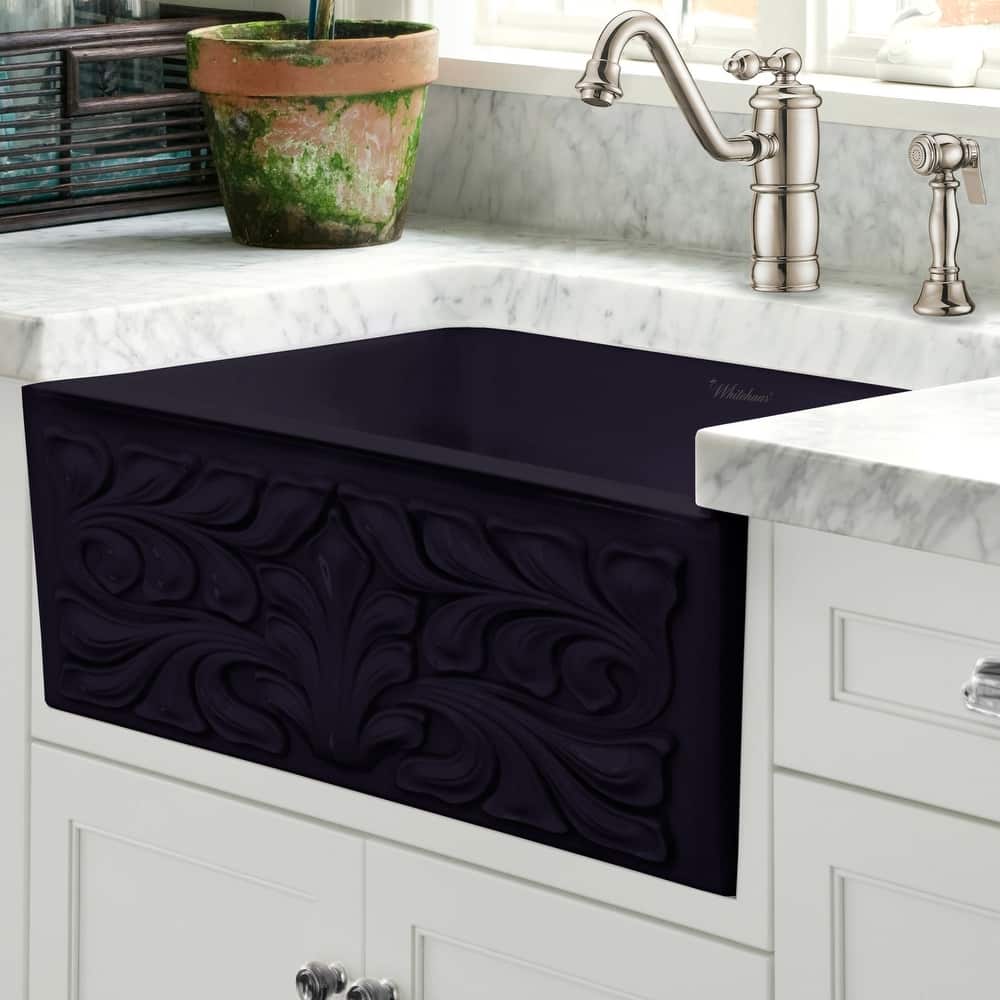 Whitehaus Collection Fireclay Reversible Sink