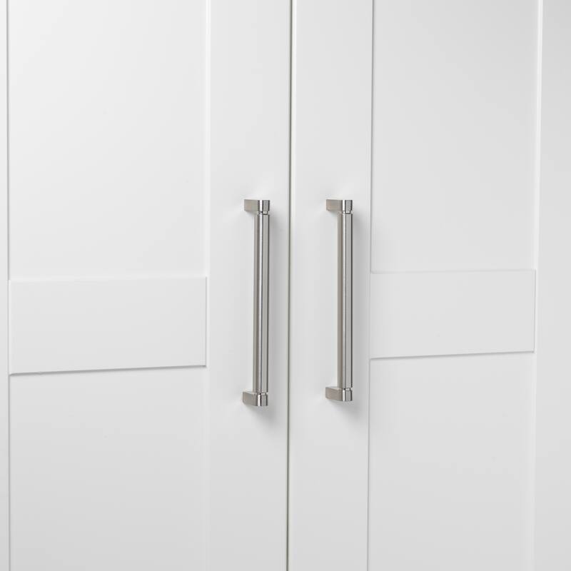 GlideRite 8-3/4 Inch 224mm Center to Center Solid Smooth Cabinet Bar Pull - 4787-224