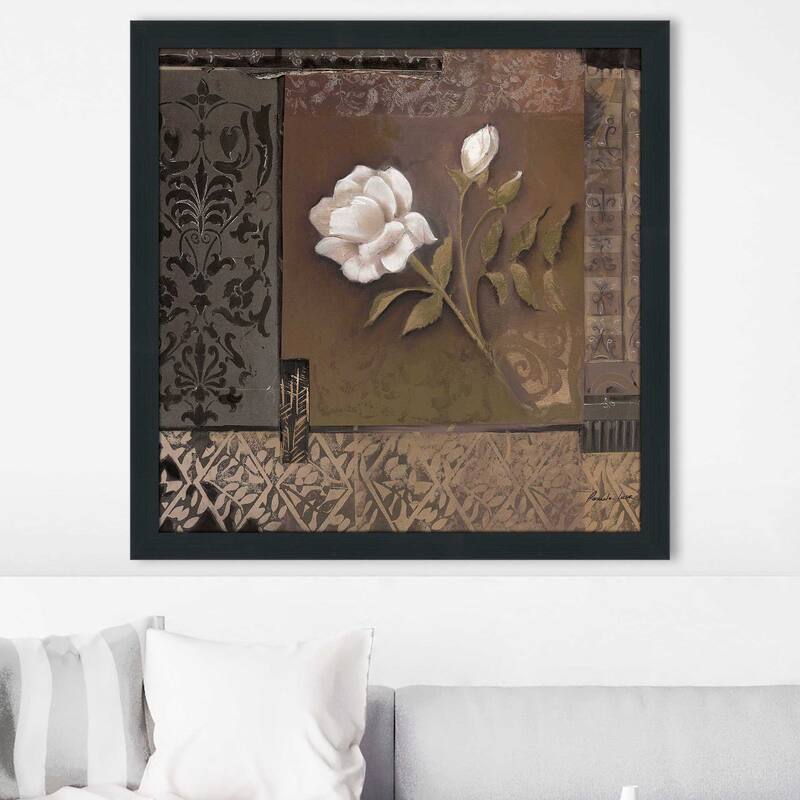 "Rose Tapestry II" Print on Acrylic.