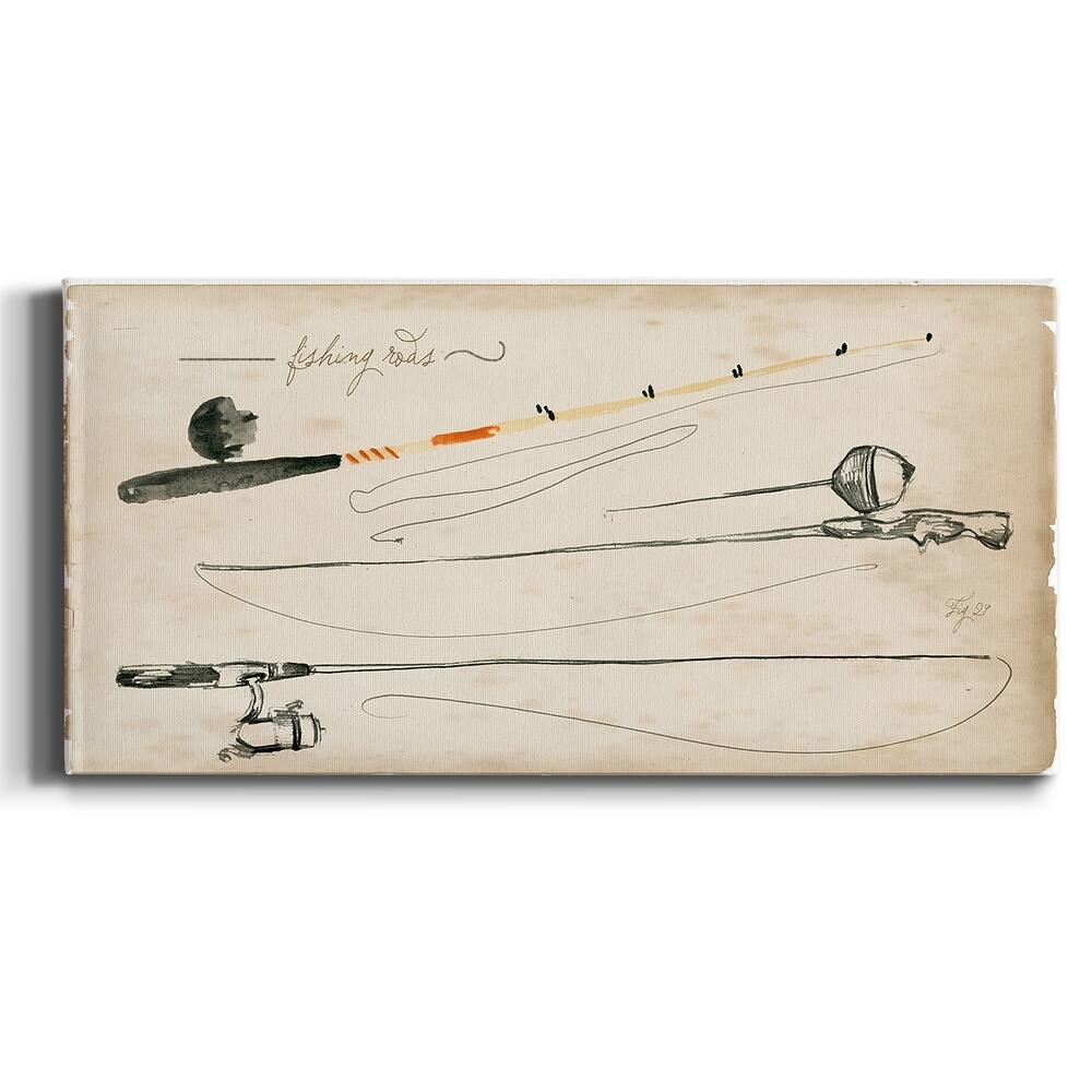 Tackle Box Collection D- Premium Gallery Wrapped Canvas - Ready to Hang