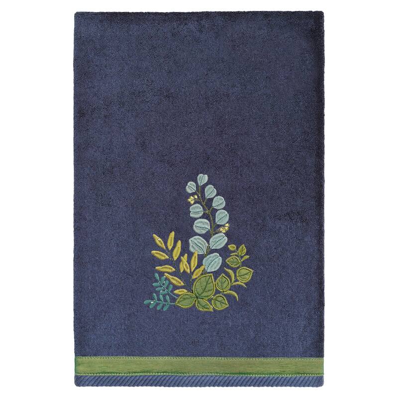 Authentic Hotel and Spa 100% Turkish Cotton Botanica 3PC Embellished Towel Set