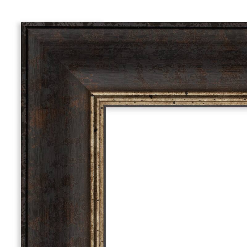 Varied Black Framed Natural Corkboard Bulletin Board