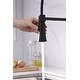 preview thumbnail 17 of 29, UltraFaucets Euro Collection Spring Spout Kitchen Faucet With Pull-Down Spray