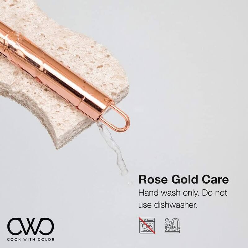 COOK WITH COLOR Silicone Kitchen Utensil Set Nonstick Safe, Easy-Clean Cooking Tools, Aqua