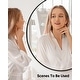 preview thumbnail 10 of 9, 30 inchRound Mirror for Wall, Round Bathroom Mirror