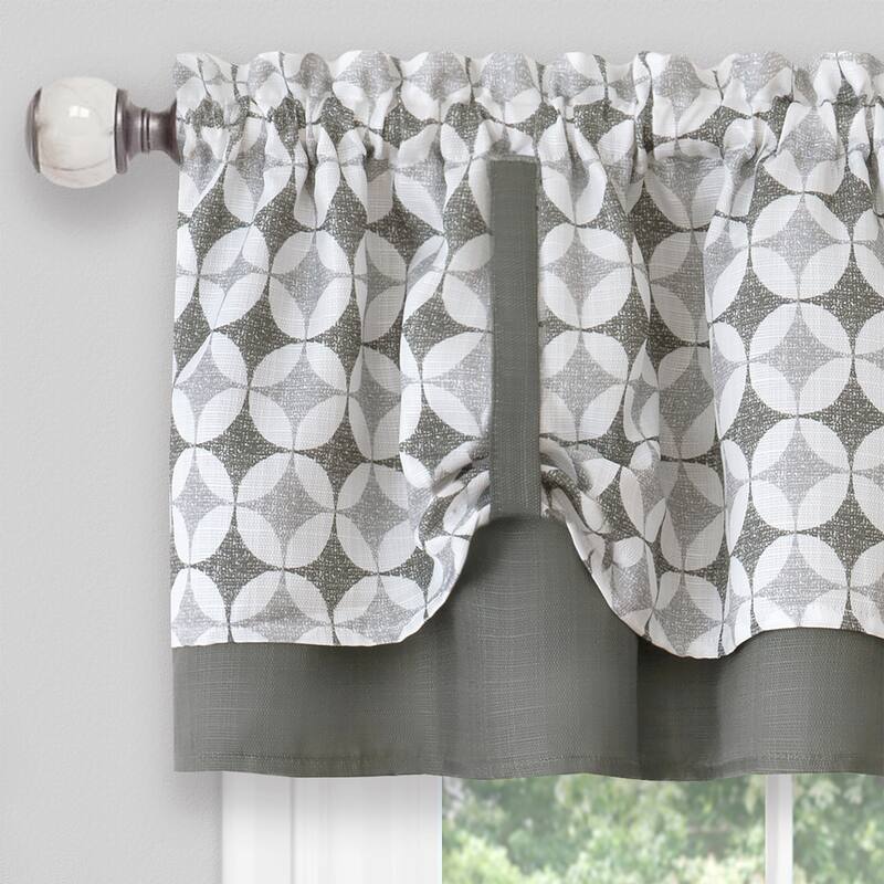 Callie Double Layer Pick Up Valance - 58x14
