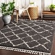 preview thumbnail 3 of 19, Livabliss Stevie Bohemian Patterned Shag Area Rug Charcoal - 2'7" x 7'3" Runner