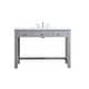 preview thumbnail 1 of 9, Elegant Lighting VF14848 Hudson 48" Free Standing Single Basin Vanity Grey