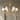 34'' Vintage Brass 6-Light Chandelier Unique Classic Pendant with White Fabric Shades and Alabaster Finials for Dining Room