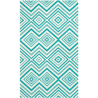 SAFAVIEH Handmade Cedar Brook Montje Modern Cotton Rug