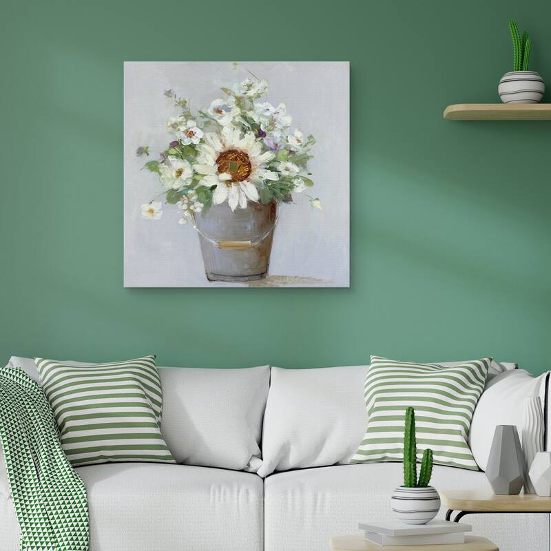 Country Romance II by Sally Swatland Canvas Art Print