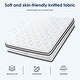 preview thumbnail 8 of 10, 12 in Medium Firm Hybrid Memory Foam Mattress Motion Isolation