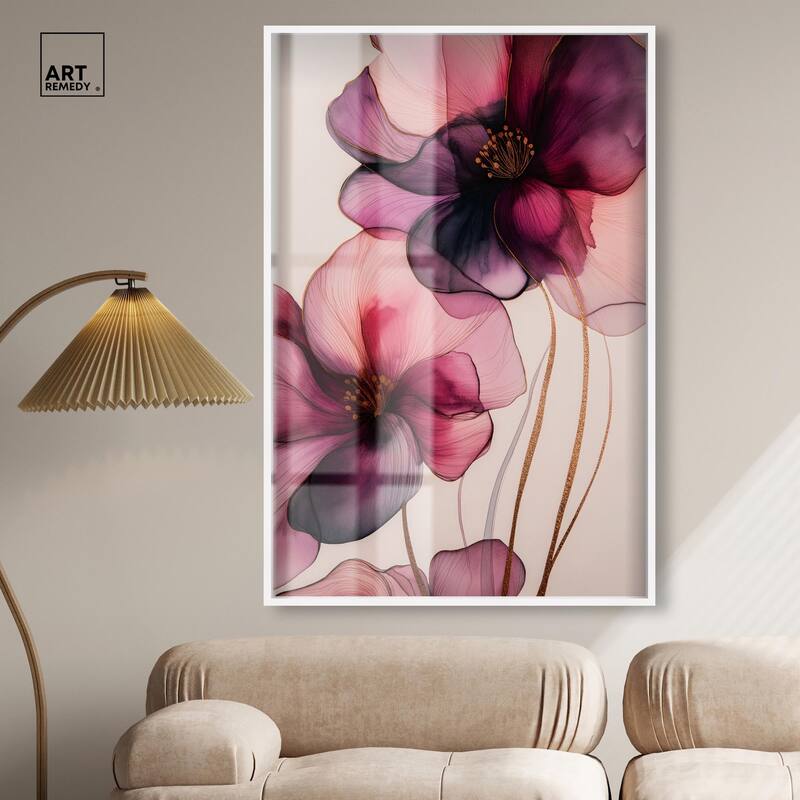Velvet Verse III Shadowbox by Art Remedy