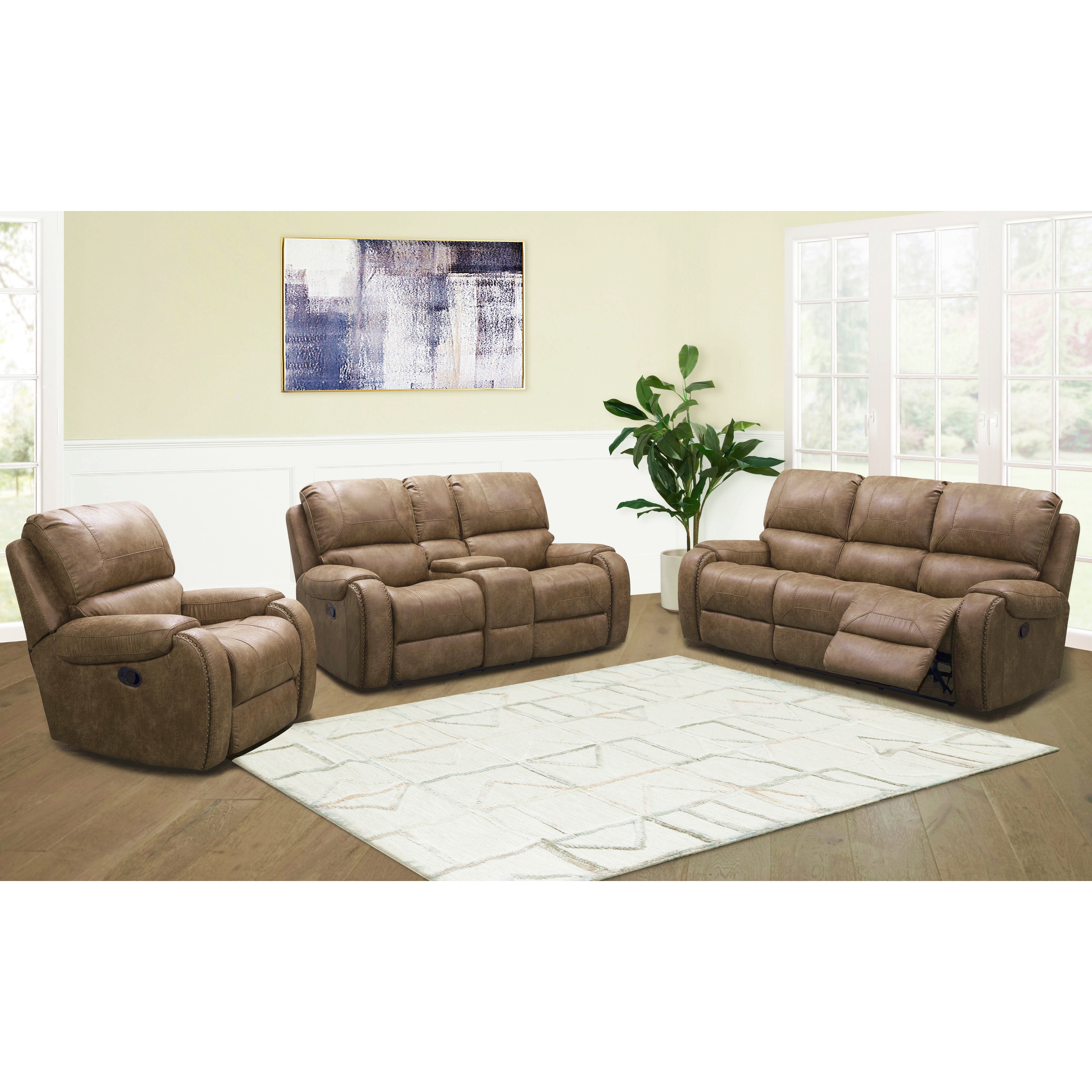 Abbyson online recliner sofa