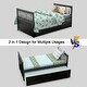 preview thumbnail 6 of 6, Alternative Twin Captain's Bunk Bed-Espresso
