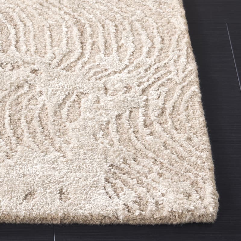 SAFAVIEH Handmade Glamour Zauresh Modern Wool Rug
