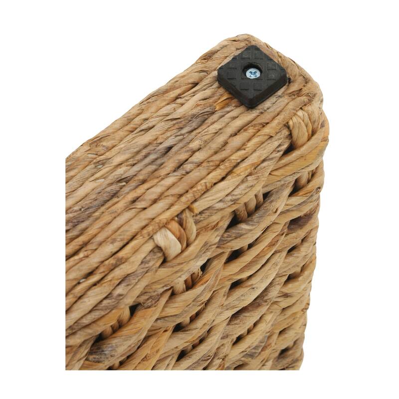 NPD Furniture Vaine Bohemian Woven Abaca Coffee Table or End Table