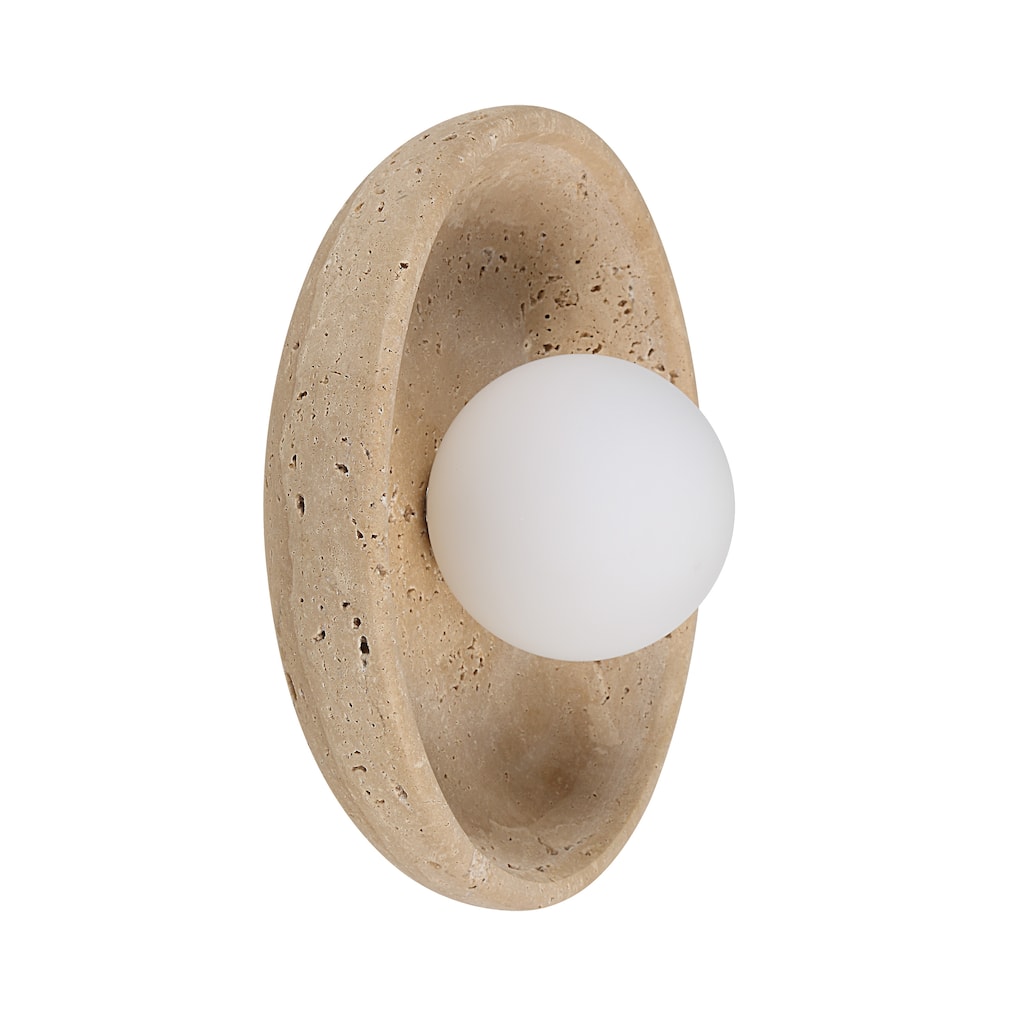 Renwil Myrtos 4.92" Height Wall Sconce, Beige
