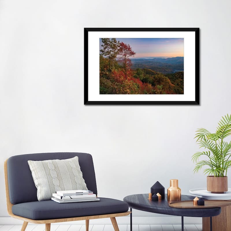 iCanvas "Blue Ridge Parkway Fall Sunset" by Dan Sproul