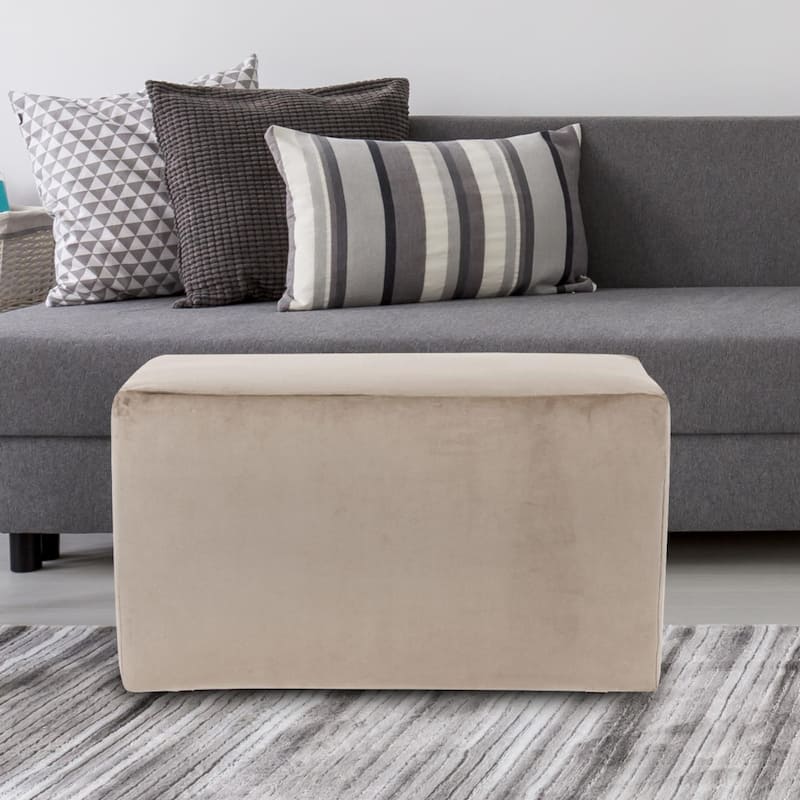 Allan Andrews Universal Bench with Slipcover, Bella Collection - Tan
