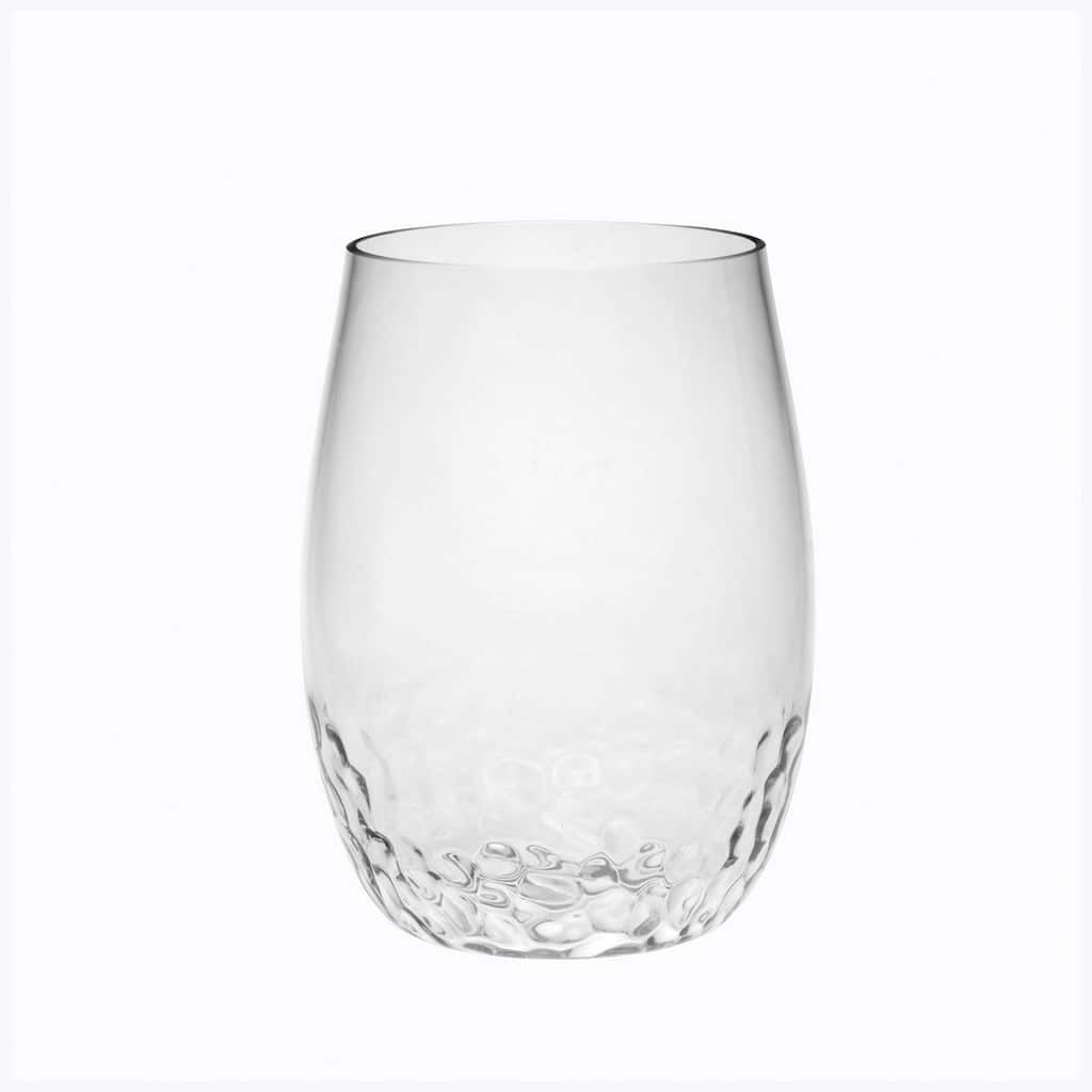 Plastic Wine Glasses Set of 4