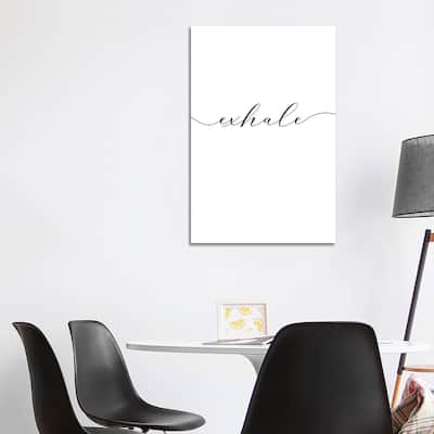 iCanvas "Exhale" by Nouveau Prints Canvas Print