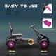 preview thumbnail 5 of 18, Pedal Go Kart for Kids 5-12, Ride-On Toy with Ergonomic Seat, Wear-Resistant Wheels, Hand Brake and Suspension System
