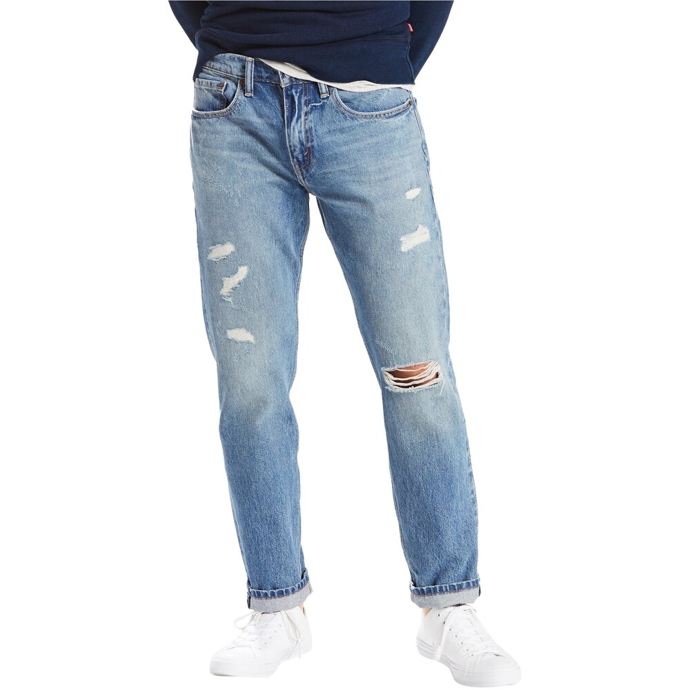 levis jeans ripped mens