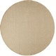 preview thumbnail 63 of 62, Nourison Tulum Indoor/Outdoor Chevron Area Rug Taupe - 8' x Round