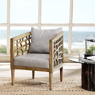 Crackle Accent Chair，Modern Accent Chair,for Living Room Bedroom Studio,Living Room Chairs Comfy Reading