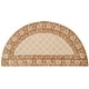 preview thumbnail 87 of 141, SAFAVIEH Handmade Total Performance Jamilah Oriental Trellis Rug 2' x 4' Half-Moon - Ivory/Creme - Novelty