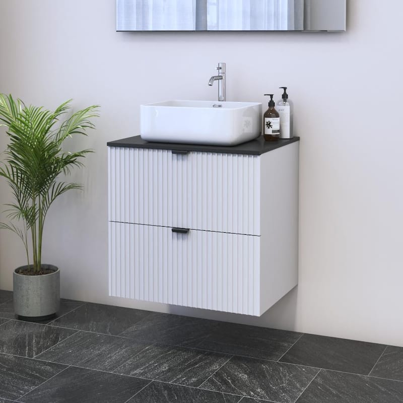 Nicole 2S 60 Floating Bathroom Vanity (24" Width)