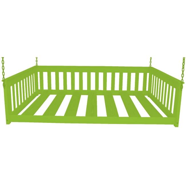 Pine Full Mission Hanging Daybed with Chain