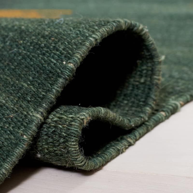 SAFAVIEH Handmade Flatweave Dhurries Ksenja Modern Wool Rug