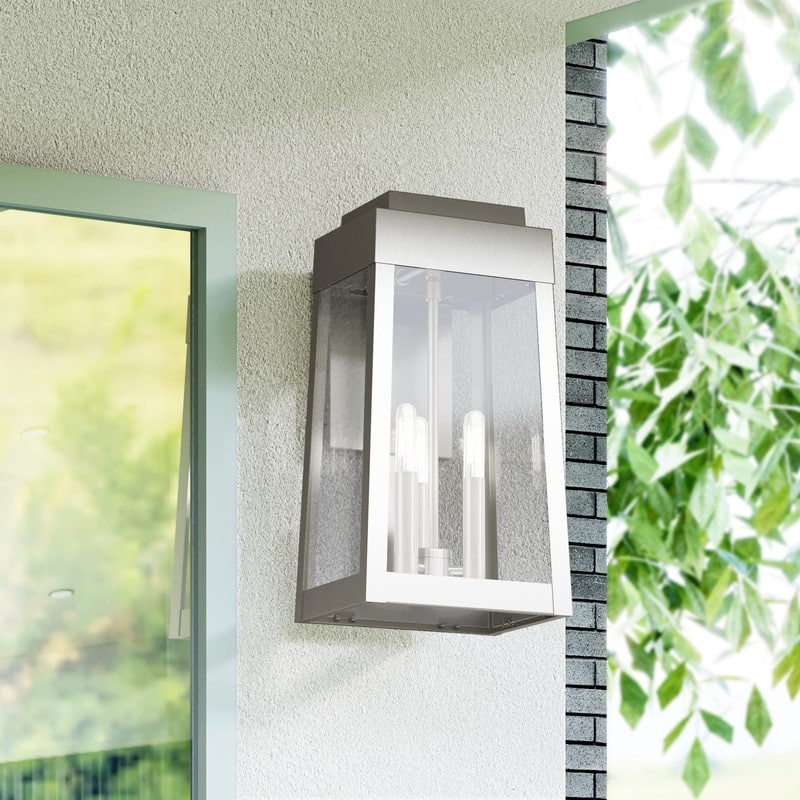 Livex Lighting 3-Light Outdoor Wall Lantern, 20855