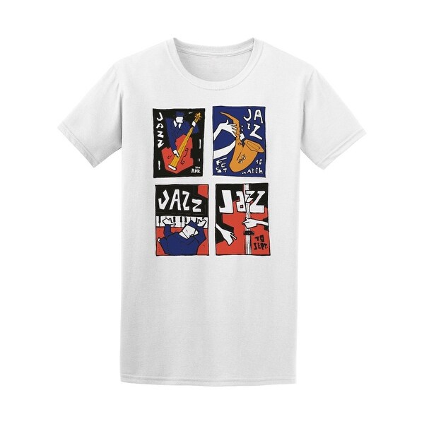 Jazz Music Night Cartoon Tee Men S Image By Shutterstock