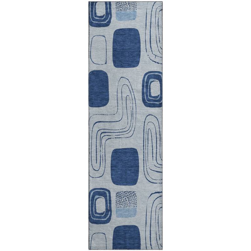 Premium Washable Super Soft Contemporary Elements Mayfield Rug