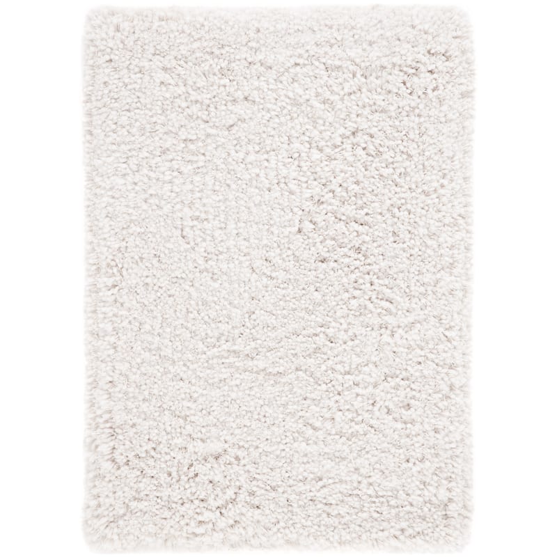 SAFAVIEH Handmade Luxe Gianna Gezina Shag Rug - 2' x 3' - White