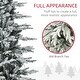 preview thumbnail 4 of 7, Beautiful 7.5ft Snow Flocked Prelit Artificial Christmas Tree with 350 Clear Lights,Auto Open,Extra Bulb