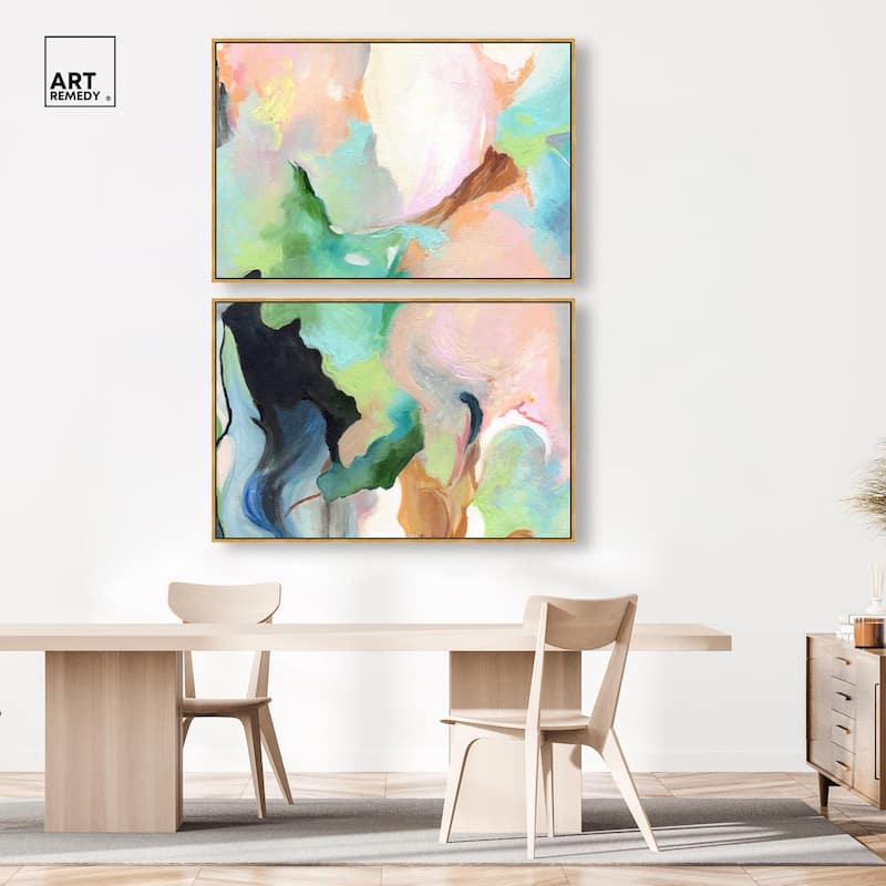 The Dreamer part II Canvas Set of 2 by Art Remedy