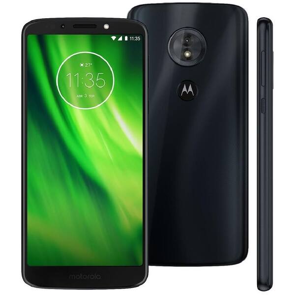 Shop Motorola Moto G6 Play Xt1922 9 Unlocked Gsm Dual Sim Phone W 13mp Camera Certified Refurbished Deep Indigo Overstock 25993379