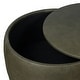 preview thumbnail 28 of 44, Poly & Bark Herve Storage Ottoman - Full Grain Genuine Italian Leather