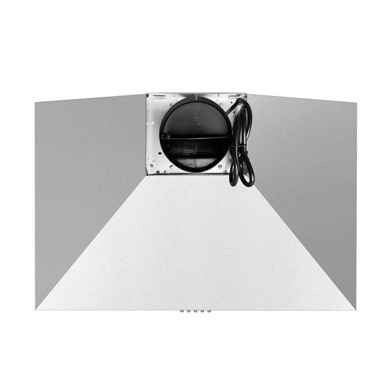 Cosmo 30 in. Ducted Wall Mount Range Hood in Stainless Steel with LED