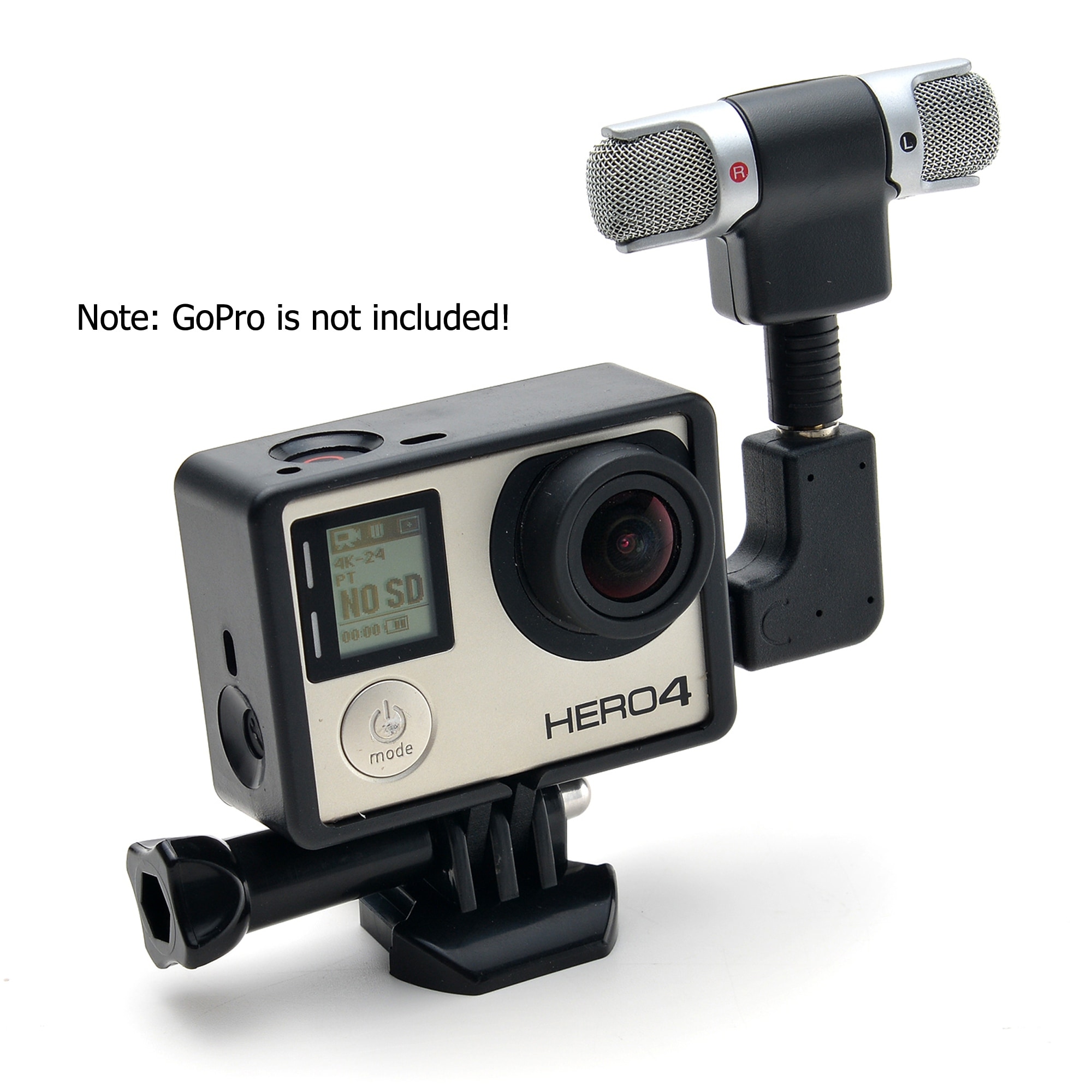 Hero Gopro Mikrofon Adapter Media Mod Directional Camera Mic Media