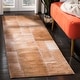 preview thumbnail 9 of 27, SAFAVIEH Handmade Studio Leather Milja Modern Leather Rug 2'3" x 7' Runner - Beige - Runner