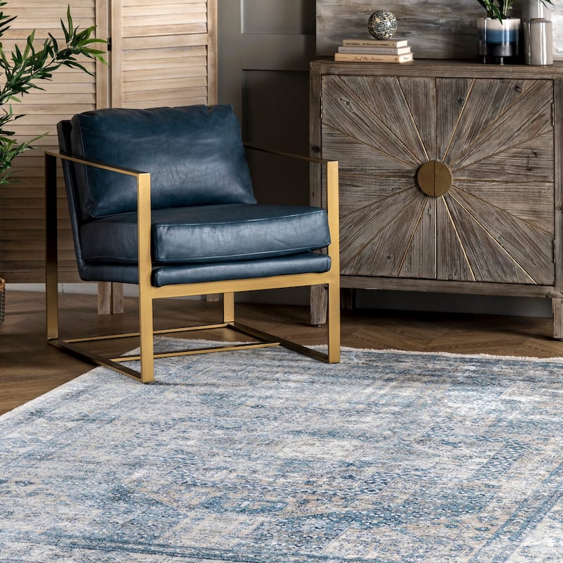 Nuloom Westlyn Faded Medallion Area Rug
