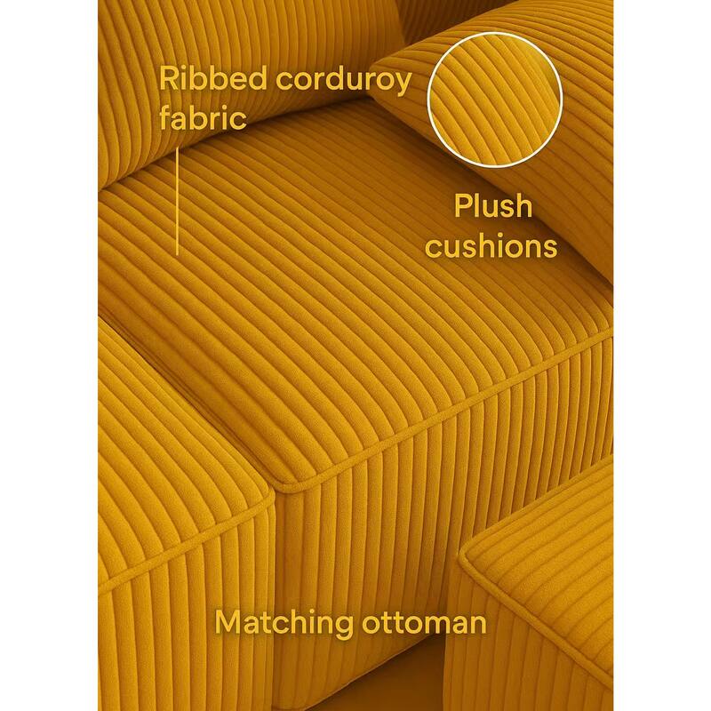 Multi Person Modular Compression Sofa That Can Be Freely Combined